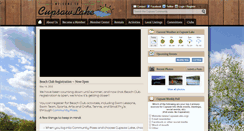 Desktop Screenshot of cupsawlake.org